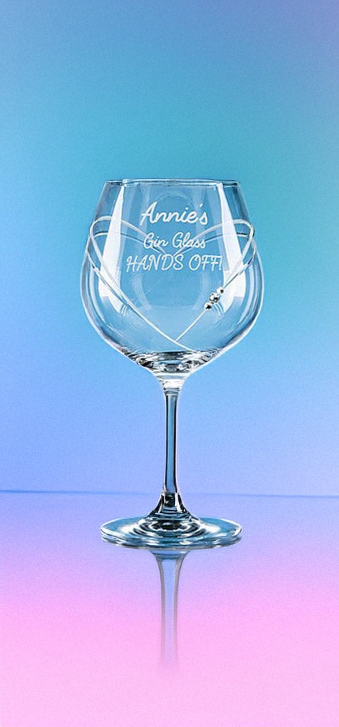 Engraved Gin Glasses