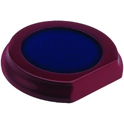Round Wooden Base - (76mm Recess) 4.5in