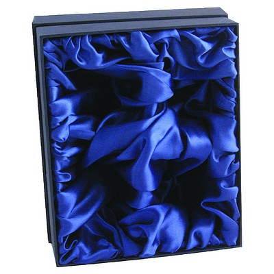 Blue Presentation Box Fits 4 Whiskey - 220 X 175 X 95mm