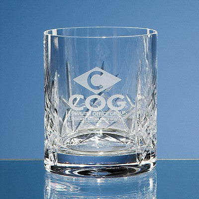 320ml Flamenco Crystalite Panel Whisky Tumbler