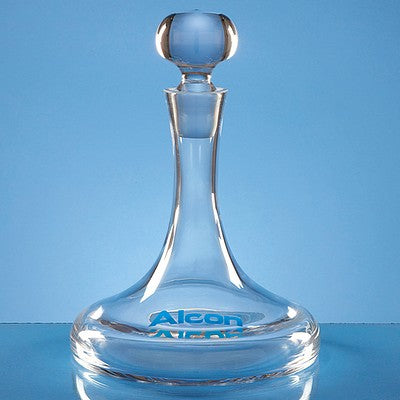 1ltr Handmade Plain Ships Decanter