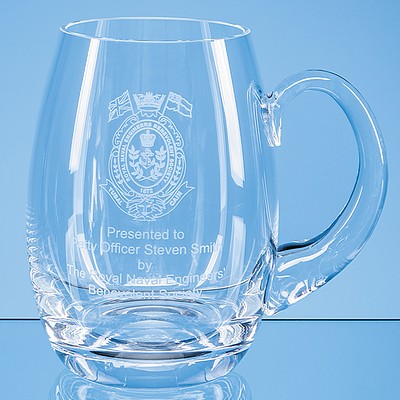 0.85ltr Large Handmade Barrel Tankard