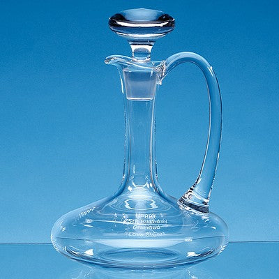 1ltr Handmade Handled Wine Carafe