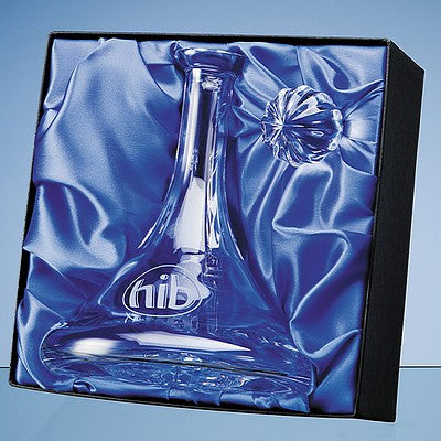 Universal Ships Decanter/Bowl Satin Lined Presentation Box*
